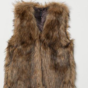 H&M Faux Fur Vest
